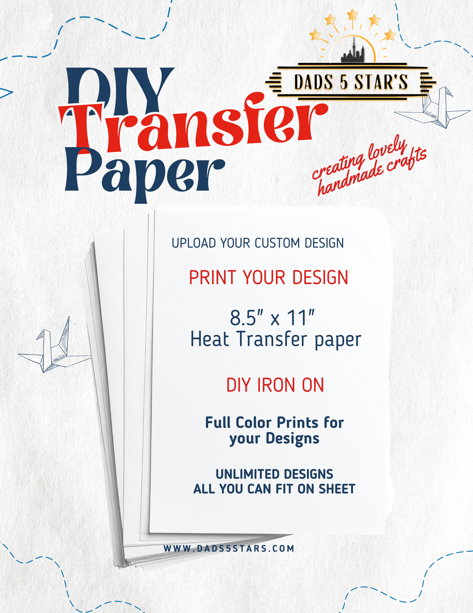 DIY Heat Transfer 8.5" x 11"