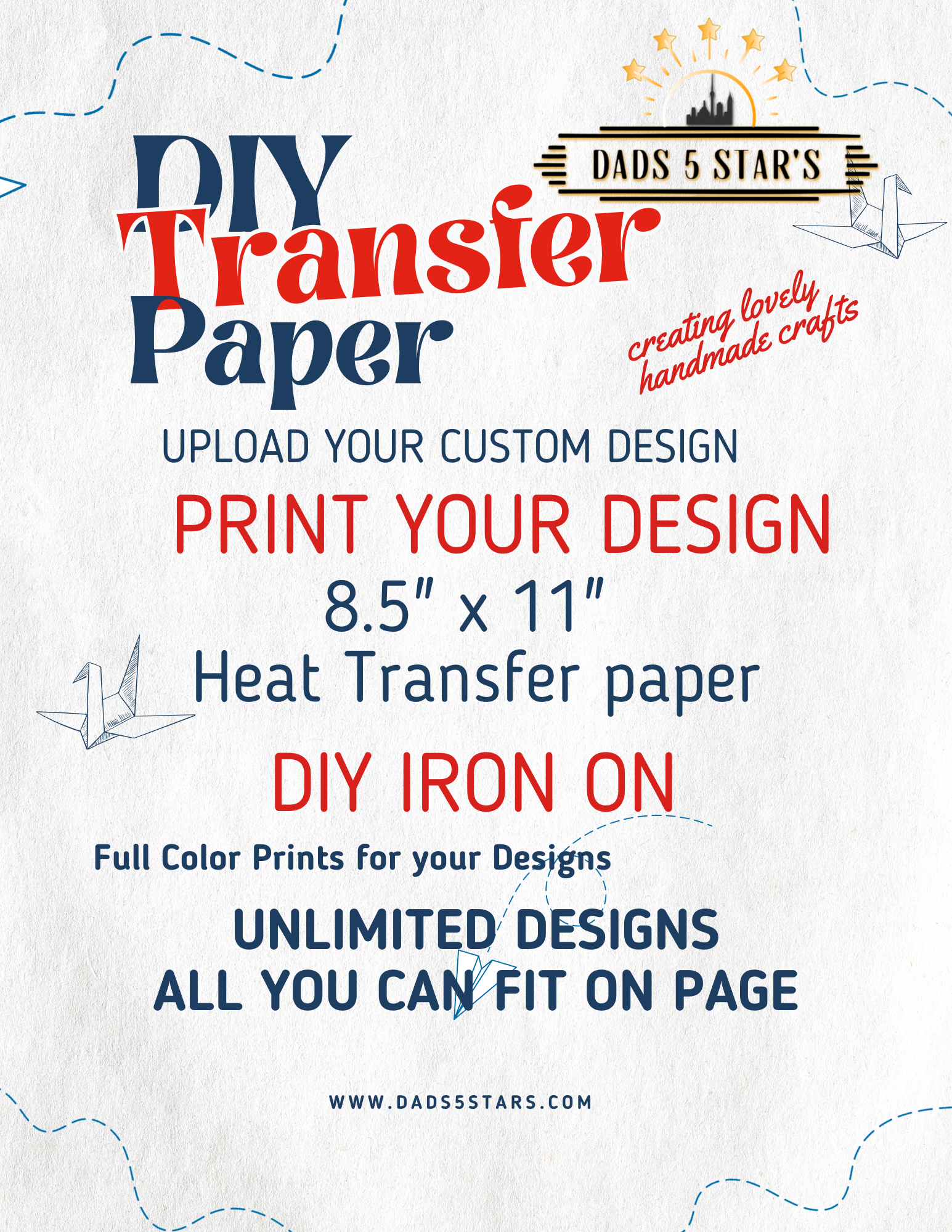 DIY Heat Transfer 8.5" x 11"